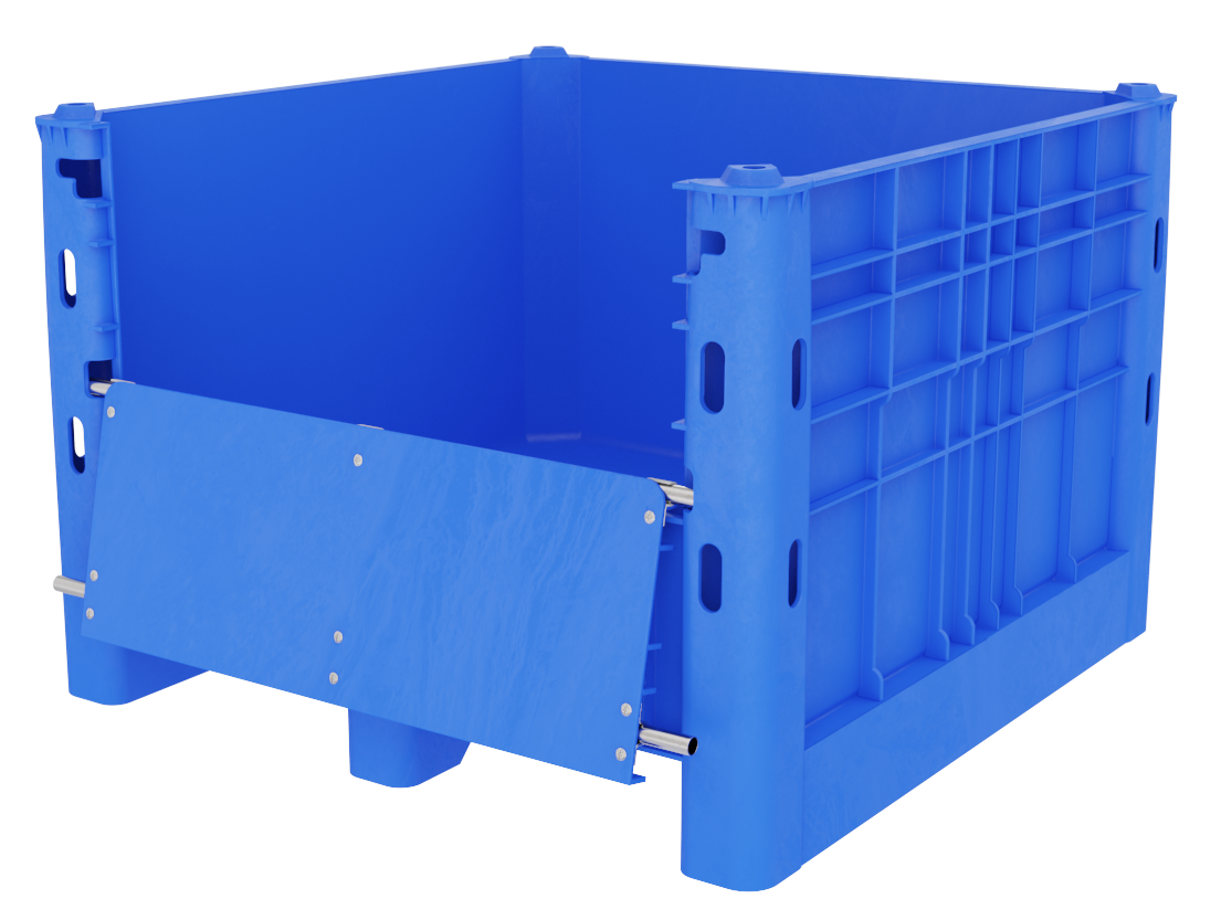 Kotak Pallet Tipe 1120 Padat Dengan Pintu Atas