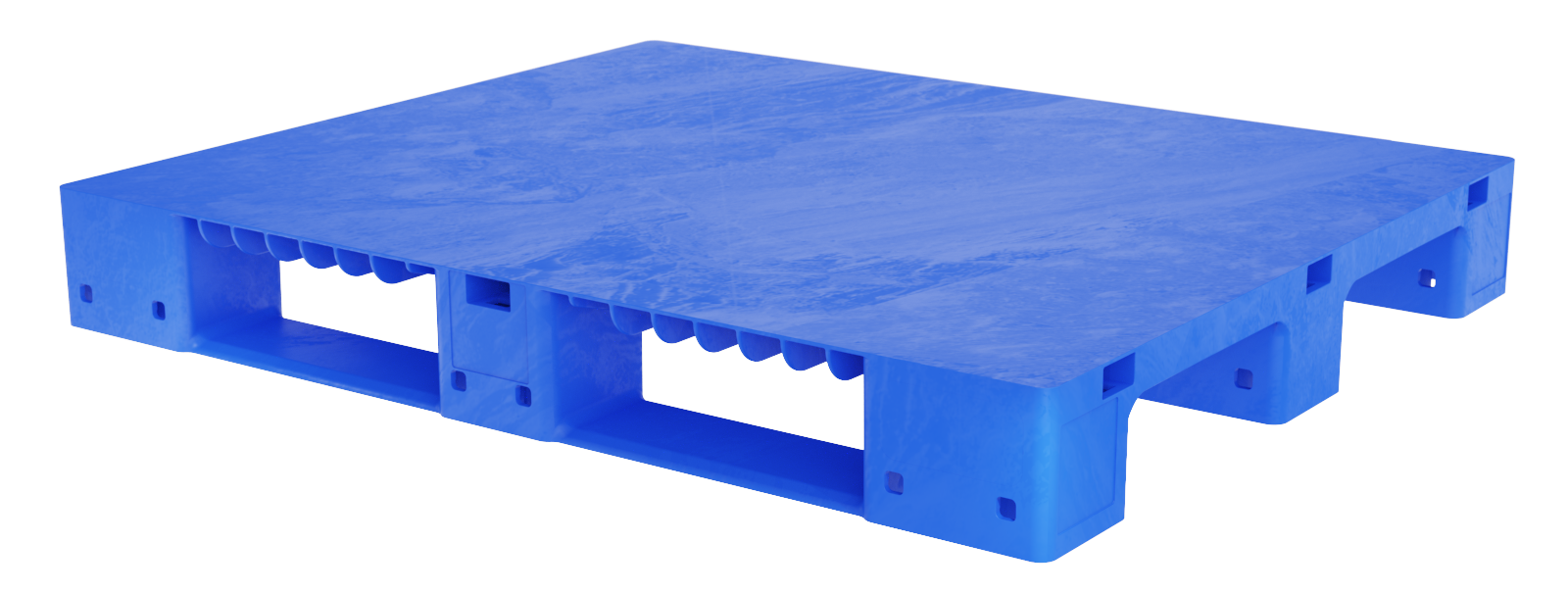 Pallet MV-1000 Padat, Dengan Batasa Luar -HDPE