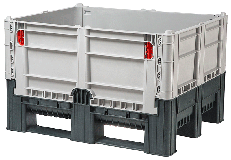 Foldi® ACE Kotak Pallet Lipat, Padat