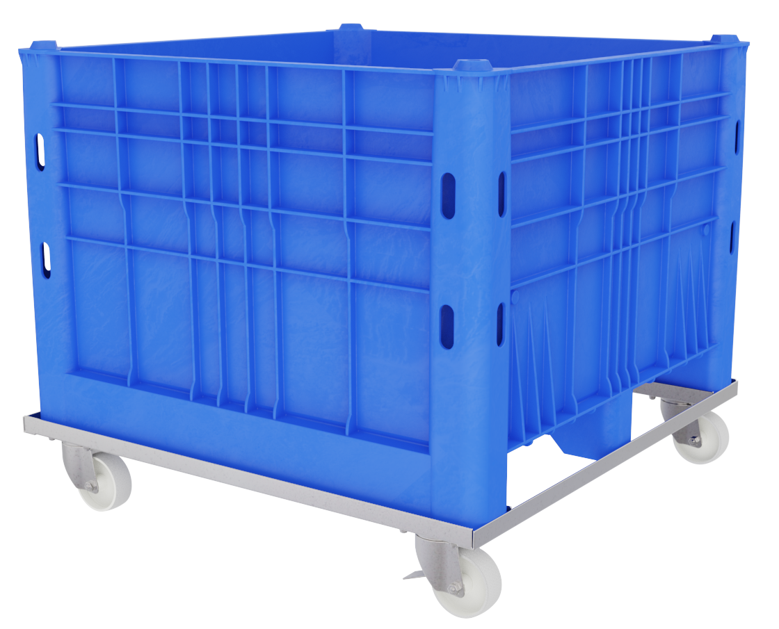 Kotak Pallet Tipe 1120 Padat Dengan Dolly