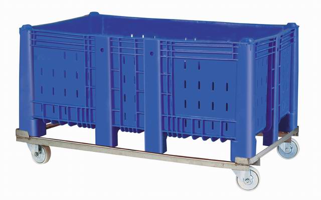 Kotak Pallet Tipe 1600 Perforasi Dengan Dolly