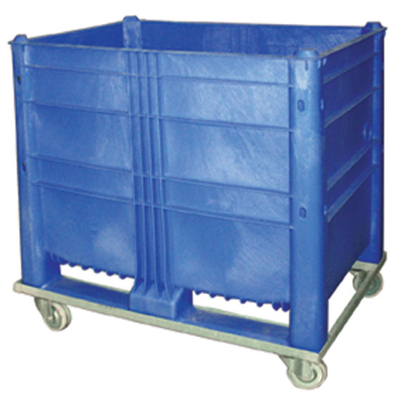 Kotak Pallet Ecoline 650 Padat Dengan Dolly